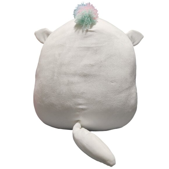 Squishmallows Sofia The White Rainbow Unicorn 19" Plush Pillow Toy Rare - Picture 3 of 3
